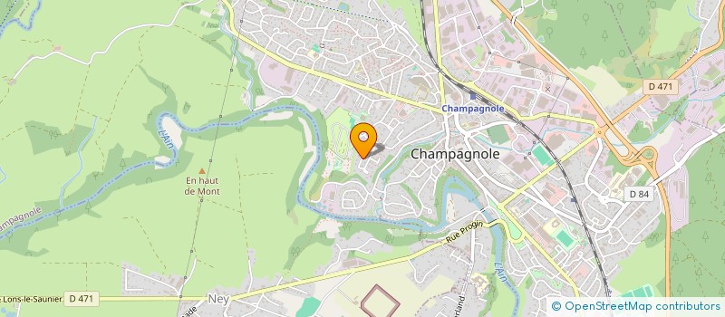 localisation de l'entreprise 326 631 777 à CHAMPAGNOLE