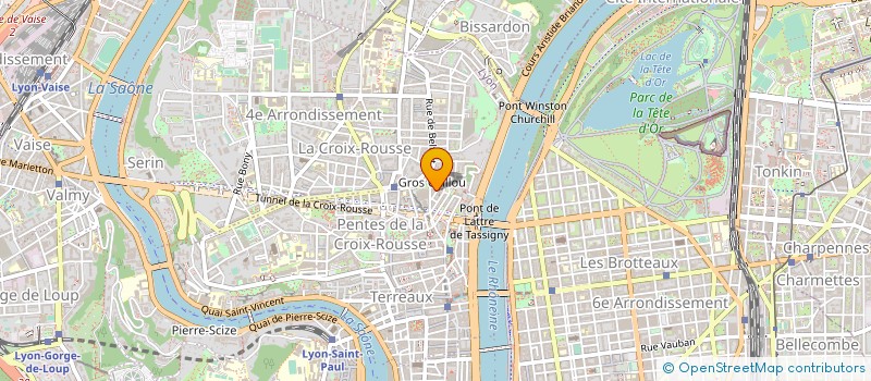 localisation de l'entreprise 327 031 472  à LYON