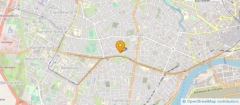 localisation de l'entreprise 327 040 424   NANTES