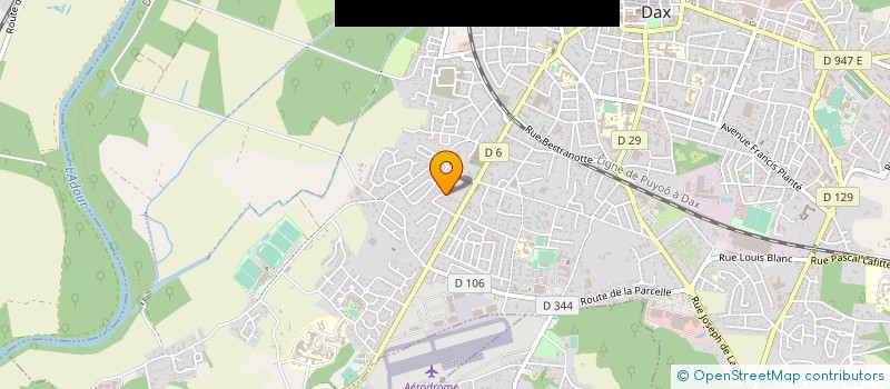 localisation de l'entreprise 327 042 305 à DAX