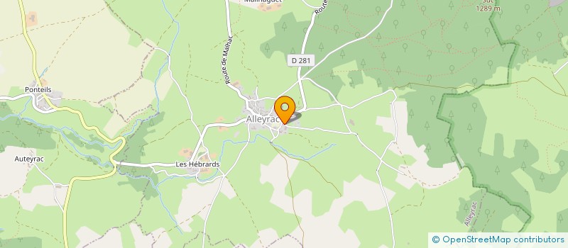 localisation de l'entreprise 327 098 604   FREYCENET-LA-CUCHE