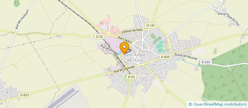 localisation de l'entreprise 327 302 667   SAINT-ANDRE-DE-L'EURE