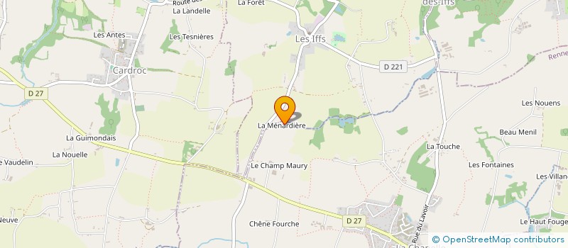 localisation de l'entreprise 327 382 297   LA CHAPELLE-CHAUSSEE