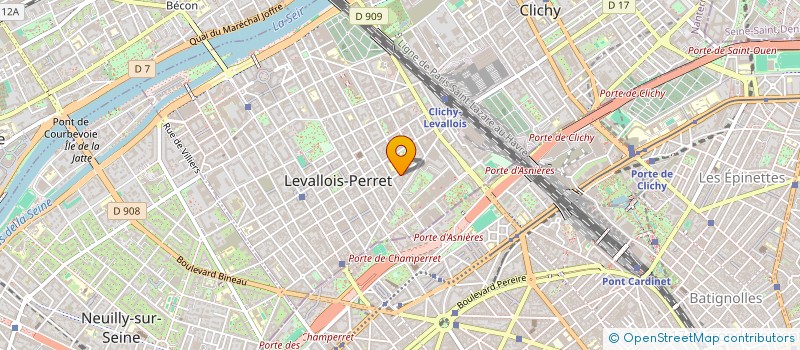 localisation de l'entreprise 327 508 503 à LEVALLOIS-PERRET