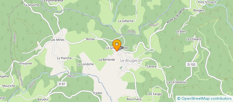 localisation de l'entreprise 327 551 206   LE BRUGERON