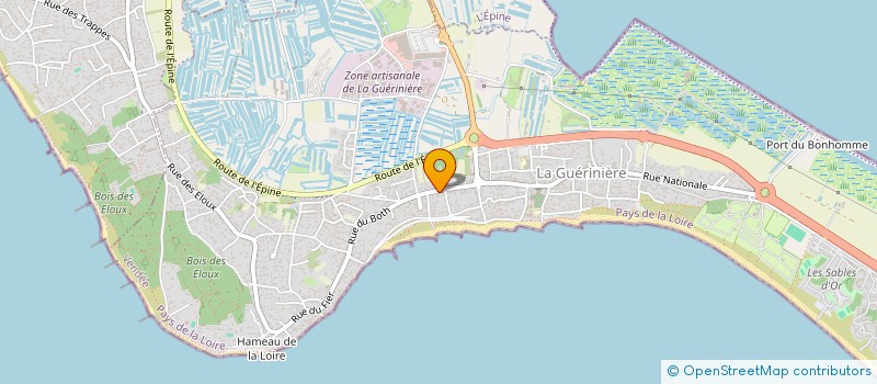 localisation de l'entreprise 327 607 222   SAINT-BARTHELEMY-D'ANJOU