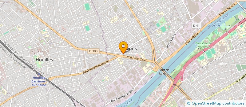 localisation de l'entreprise 327 609 988   BEZONS