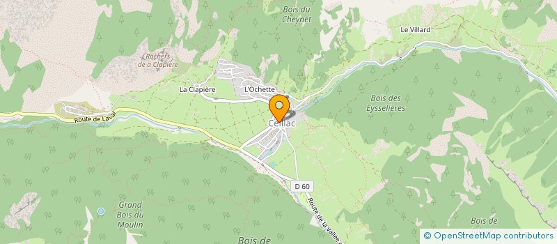 localisation de l'entreprise 327 719 928 à CEILLAC