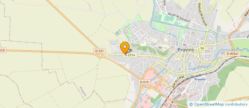 localisation de l'entreprise 327 729 158   PROVINS