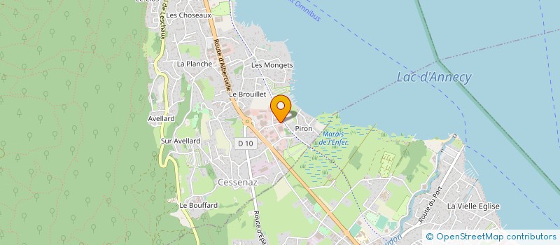 localisation de l'entreprise 327 803 094   SEVRIER