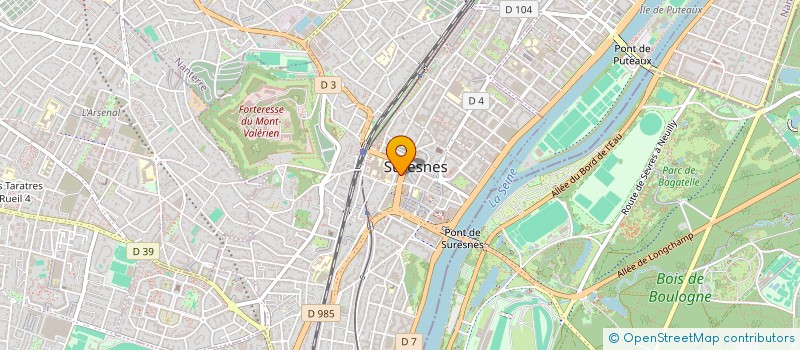 localisation de l'entreprise 327 818 514 à SURESNES