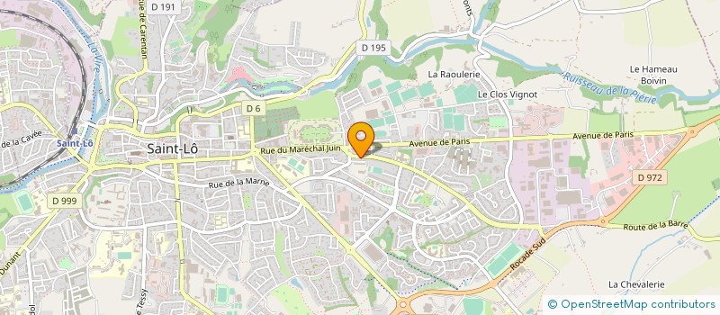 localisation de l'entreprise 327 905 527   SAINT-LO