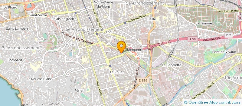 localisation de l'entreprise 327 964 110 à MARSEILLE