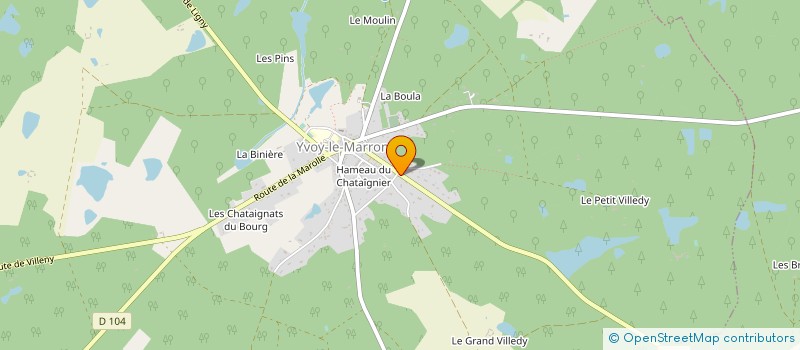 localisation de l'entreprise 328 182 647   YVOY-LE-MARRON