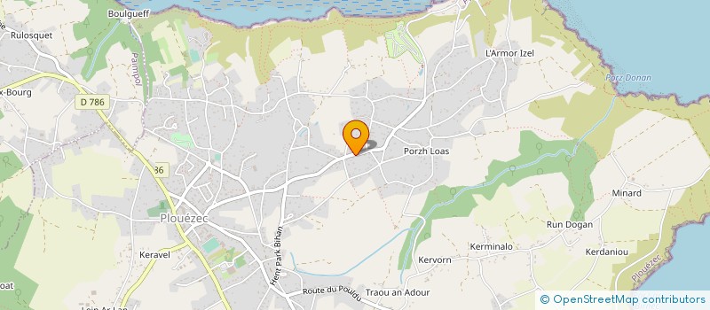 localisation de l'entreprise 328 547 641   PLOUEZEC