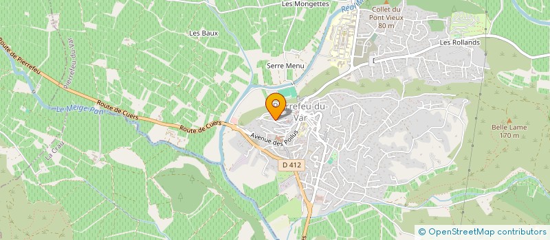 localisation de l'entreprise 328 577 085   CUERS