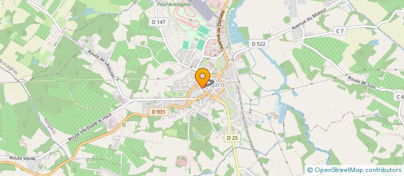 localisation de l'entreprise 328 624 853   NOGARO