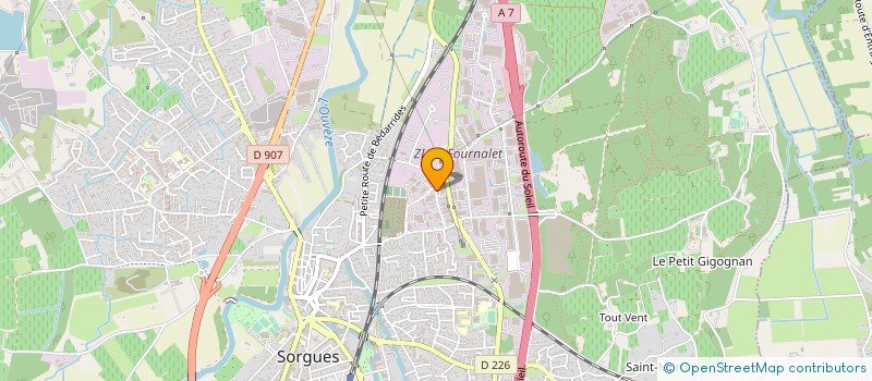 localisation de l'entreprise 328 694 062   SORGUES