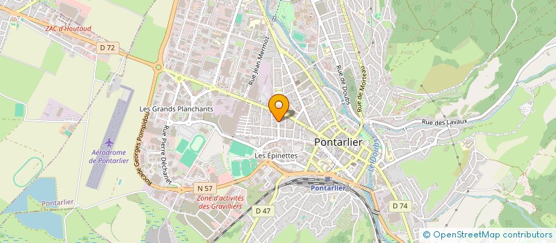 localisation de l'entreprise 328 733 639 à PONTARLIER