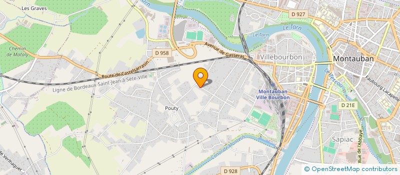 localisation de l'entreprise 328 744 552 à MONTAUBAN