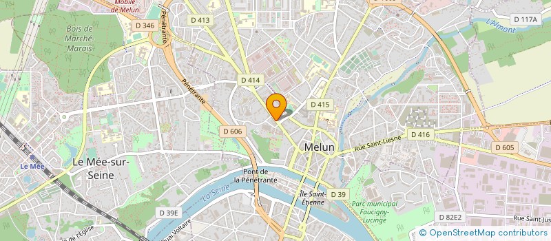 localisation de l'entreprise 328 767 314 à MELUN
