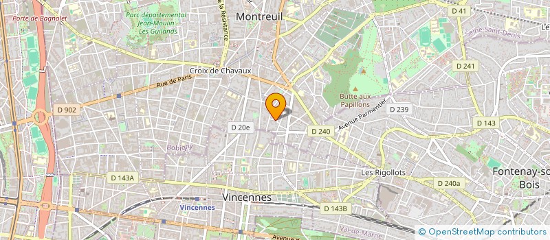 localisation de l'entreprise 328 829 742   MONTREUIL