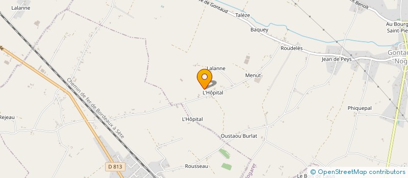 localisation de l'entreprise 329 139 778   GONTAUD-DE-NOGARET