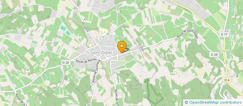 localisation de l'entreprise 329 228 670   SAINT-DIDIER