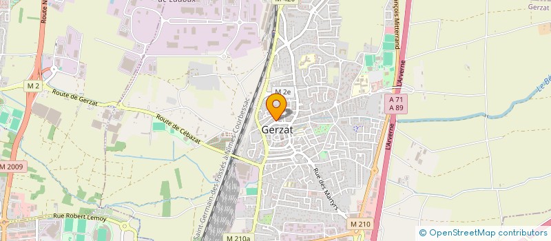 localisation de l'entreprise 329 294 730   GERZAT