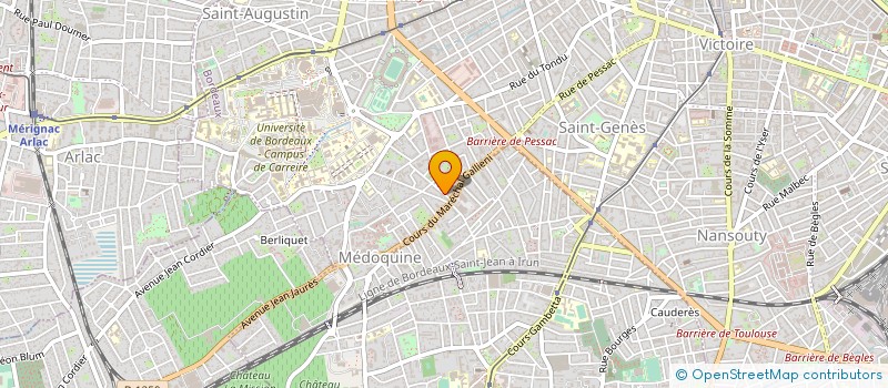 localisation de l'entreprise 329 343 511 à BORDEAUX