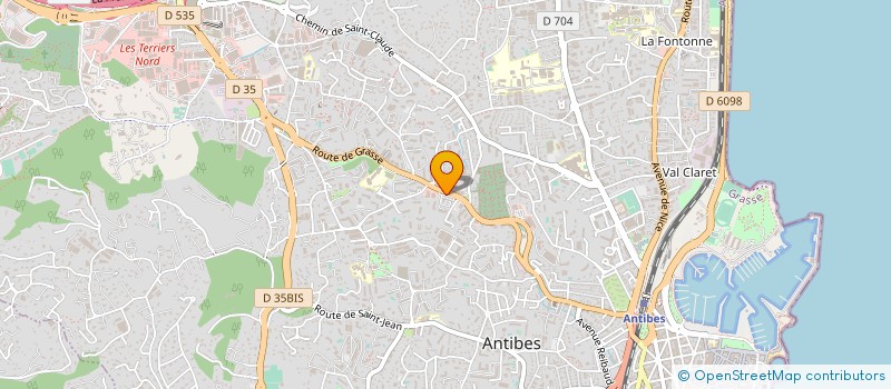 localisation de l'entreprise 329 385 025 à ANTIBES