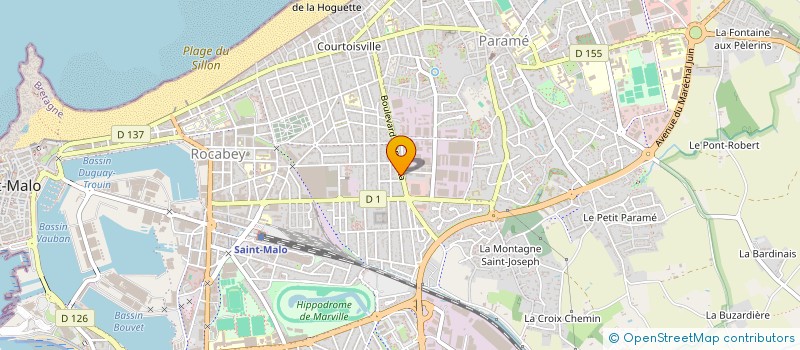 localisation de l'entreprise 329 408 751   SAINT-MALO