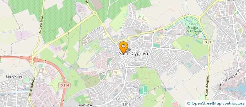 localisation de l'entreprise 329 485 361   SAINT-CYPRIEN