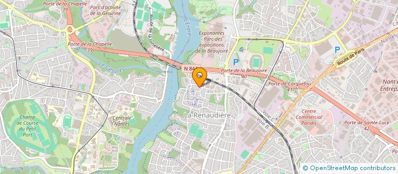 localisation de l'entreprise 329 562 243 à NANTES