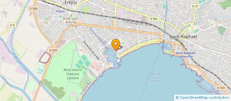 localisation de l'entreprise 329 623 052 à SAINT-RAPHAEL