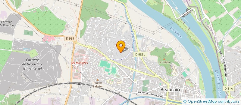 localisation de l'entreprise 329 682 868   BEAUCAIRE