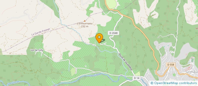 localisation de l'entreprise 329 722 789 à GRIMAUD
