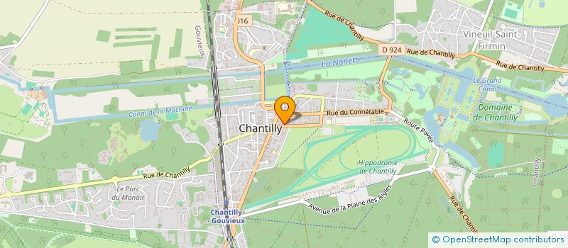 localisation de l'entreprise 329 774 624   CHANTILLY