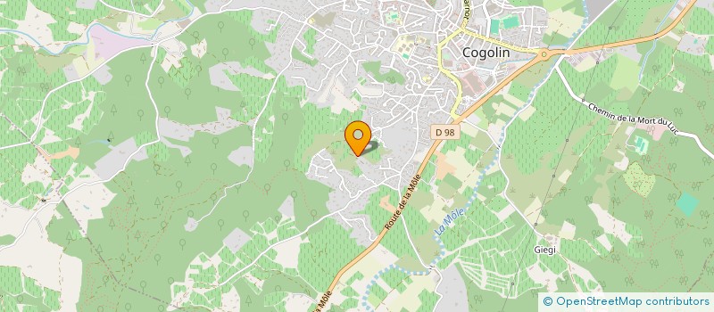 localisation de l'entreprise 329 896 856   COGOLIN