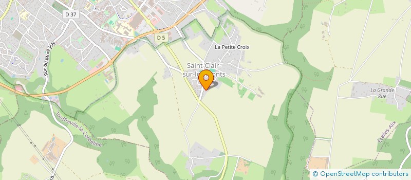 localisation de l'entreprise 329RDESCSLM  SAINT-CLAIR-SUR-LES-MONTS