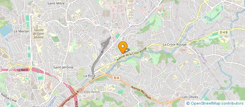 localisation de l'entreprise 32EME RUE PRODUCTION  MARSEILLE 13EME