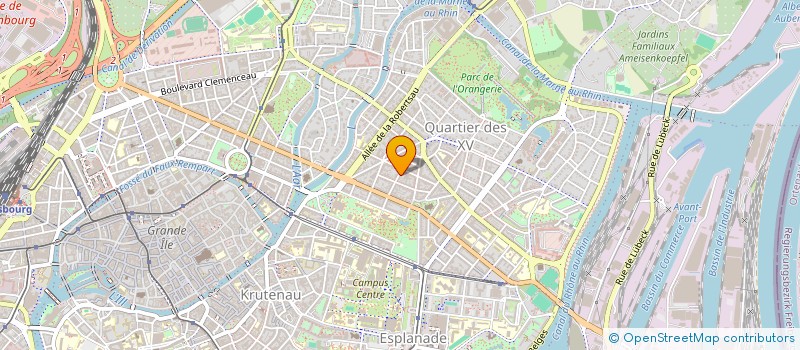 localisation de l'entreprise 32RUEWIMPHELING à STRASBOURG