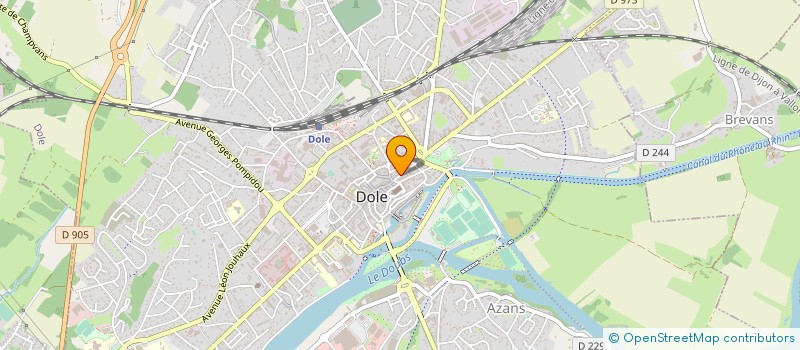 localisation de l'entreprise 32TH AVENUE  DOLE