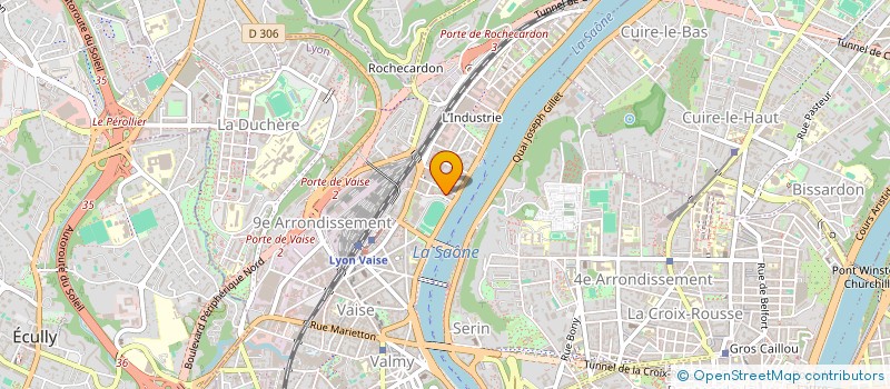 localisation de l'entreprise 33  LYON