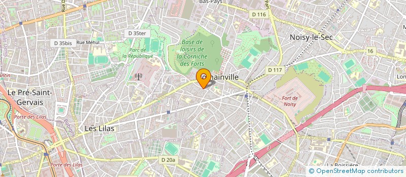 localisation de l'entreprise +33 à ROMAINVILLE