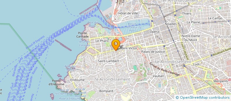localisation de l'entreprise 33 AV DE LA CORSE à MARSEILLE