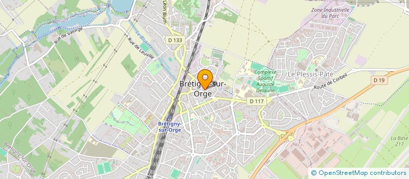 localisation de l'entreprise 33 BURGER STREET à BRETIGNY-SUR-ORGE