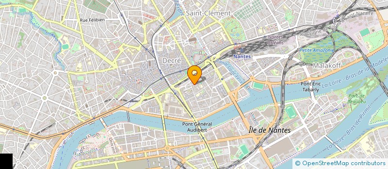 localisation de l'entreprise 33 CRUCY à NANTES
