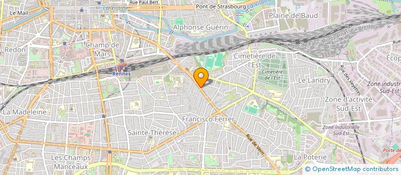 localisation de l'entreprise +33 IMPORT EXPORT à RENNES