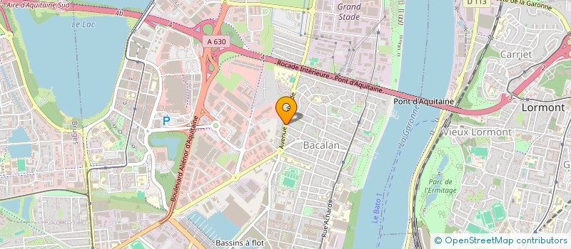 localisation de l'entreprise 33 INFORMATIQUE  BORDEAUX